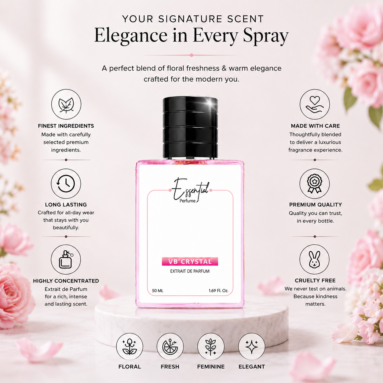 Essential Pink Crystal